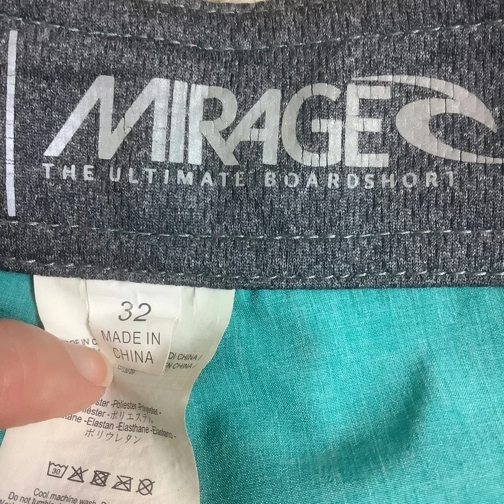 Rip Curl Teal‎ Mirage-Core Ultimate Boardshort Mens 32